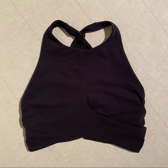 lululemon athletica Other - Lululemon High Neck Long Line Cross front Bra 4